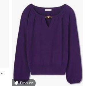 Tory Burch Gemini Link Cashmere Sweater